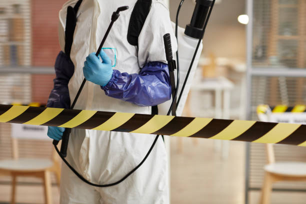 Professional Infectious Disease Decontamination technician working in Beasley, TX